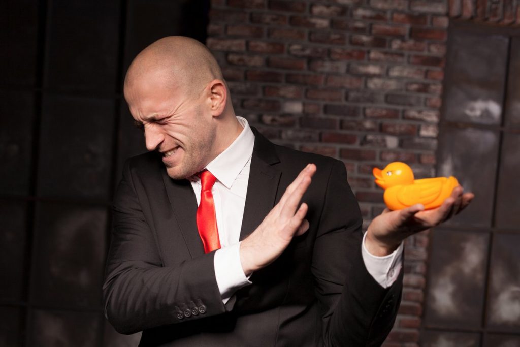 Anatidaephobie / Angst vor Enten