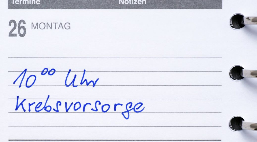 Angst vor Krebs? Für Menschen, die unter panischer Krebsangst (Karzinophobie) leiden, ist der Termin zur Krebsvorsorge die Hölle (© Doc Rabe / Fotolia)