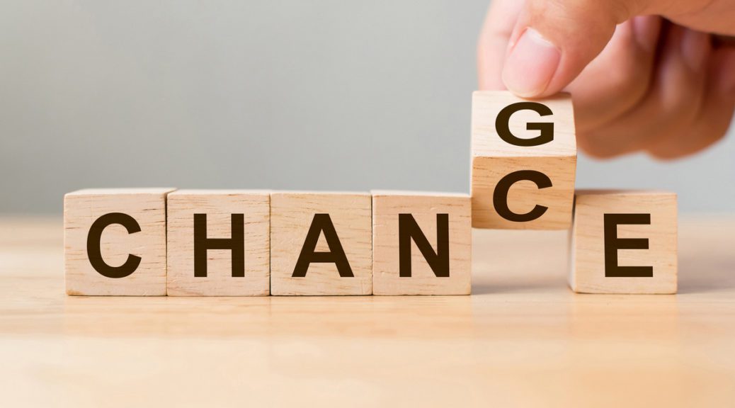 Angst vor Neuem, Angst vor Veränderung | Change = Chance (© Chaiyawat - stock.adobe.com)