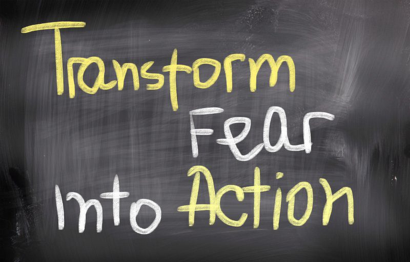 Angstbewältigung / Angst bewältigen: Transform fear into action (© Krasimira Nevenova / Fotolia)