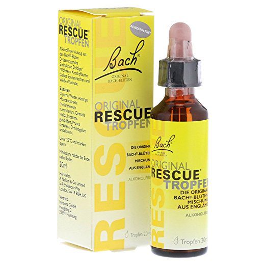 Bach Rescuetropfen | Bachblütenmischung Rescue Tropfen (Amazon, B001FD46OM)