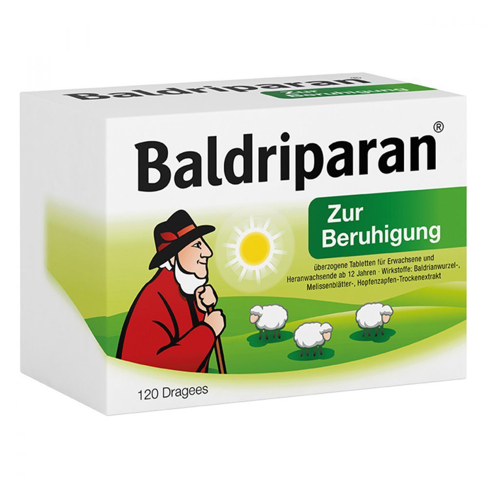 Baldriparan für den Tag | Baldriandragees zur Beruhigung (Amazon)