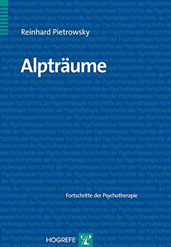 Buch: Alpträume (Fortschritte der Psychotherapie | Was sagt die Wissenschaft zum Thema Angsttraum / Alpträume? - Beschreibung: Alpträume sind eine häufig auftretende Schlafstörung. Sie betreffen neben Kindern oft auch Erwachsene und können ausgeprägte Beeinträchtigungen und klinisches Leiden zur Folge haben. So können chronisch auftretende Alpträume nicht selten zu lang anhaltenden psychischen Belastungen, Selbstzweifeln und weiteren Schlafstörungen führen. Trotzdem ist bislang wenig über die Möglichkeit der Behandlung von Alpträumen bekannt und eine angemessene Behandlung dieses Störungsbildes findet. (Amazon)