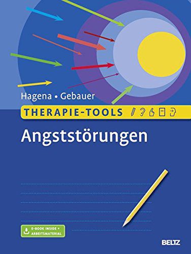 Buch "Therapie-Tools Angststörungen: Mit E-Book inside und Arbeitsmaterial" von Silka Hagena und Malte Gebauer (Amazon)