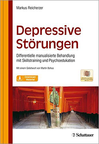 Buch: "Depressive Störungen: Differentielle Behandlung mit Skillstraining und Psychoedukation" | Beschreibung: "TREEP – das Therapeutische Training zur Reaktivierung und Erleichterung Emotionaler Prozeduren – steht für ein neues, innovatives Behandlungskonzept depressiver Störungen, das auf etablierten Bausteinen der DBT nach Linehan basiert. Die Module sind auf drei Formen der Depression zugeschnitten, die im Differentiellen Dialektischen Modell der Depression (DDMD) evaluiert wurden: Depressionen qualitativer, quantitativer und historischer Last. Das Manual beinhaltet alle wichtigen Therapieeinheiten für die Behandlung depressiver Störungen im stationären und ambulanten Setting: Skillstraining, Psychoedukation in der Basisgruppe, Achtsamkeitstraining, Fallkonferenzen, Bezugsgruppen und Körper- und Kunsttherapie. Mithilfe der zahlreichen Module werden die Patienten angeregt, dysfunktionale Denkmuster und Verhaltensweisen zu verändern, Probleme zu lösen und ihren Selbstwert zu stärken. Wie die DBT zeichnet sich TREEP durch ein hohes Maß an Struktur und leichte Erlernbarkeit aus." (Amazon)