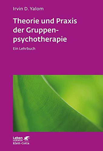 "Theorie und Praxis der Gruppenpsychotherapie: Ein Lehrbuch" | Beschreibung: "Der amerikanische Psychotherapeut und Autor auflagenstarker Romane ist zugleich Verfasser des Lehrbuches zur Gruppenpsychotherapie. Es versteht sich als praktische Anleitung für Psychotherapeuten aller Schulen, die mit Gruppen arbeiten. Es reflektiert zugleich aber auch die wissenschaftlichen Grundlagen des Fachs. Der Fülle der Gruppentherapien wird Irvin Yalom gerecht, indem er sie nach ihren Methoden und »therapeutischen Faktoren« ordnet. Fallbeispiele aus mehr als 2000 Gruppensitzungen machen den Text so anschaulich, dass auch ein praktisch wenig erfahrener Therapeut die besonderen Schwierigkeiten einer Gruppenbehandlung meistern kann." (Amazon)