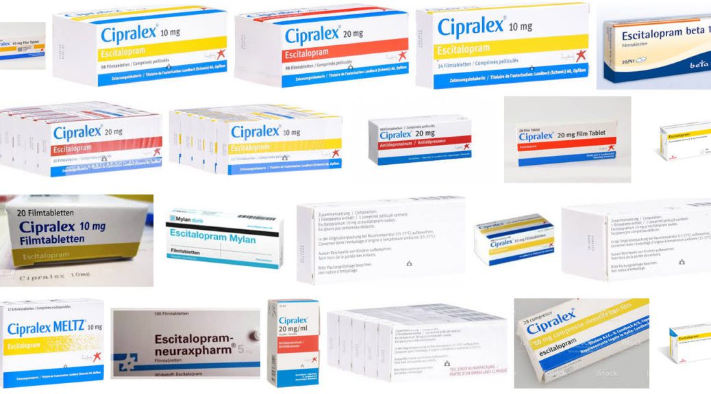 Cipralex 10 mg und 20mg-Tabletten mit dem Wirkstoff Escitalopram (Screenshot Google Bildersuche))