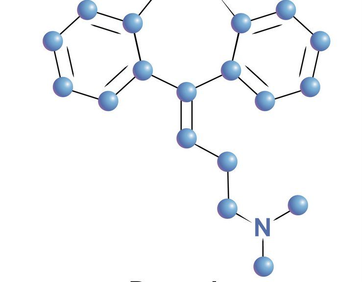 Doxepin Strukturformel (© lyricsai / stock.adobe.com)