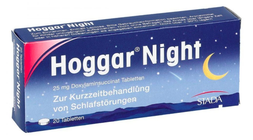 Hoggar Night Schlaftabletten - zur Kurzzeitbehandlung von Schlafstörungen; mit Doxylamin