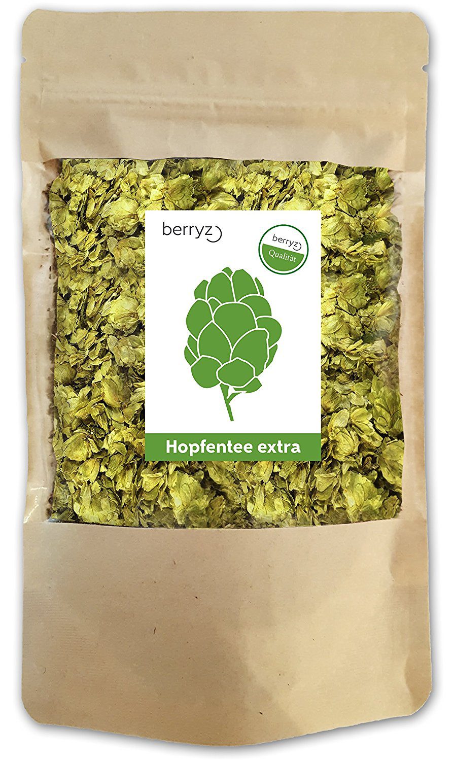 Hopfentee aus Hopfenblüten, Hopfenzapfen, Hopfendolden (Amazon)