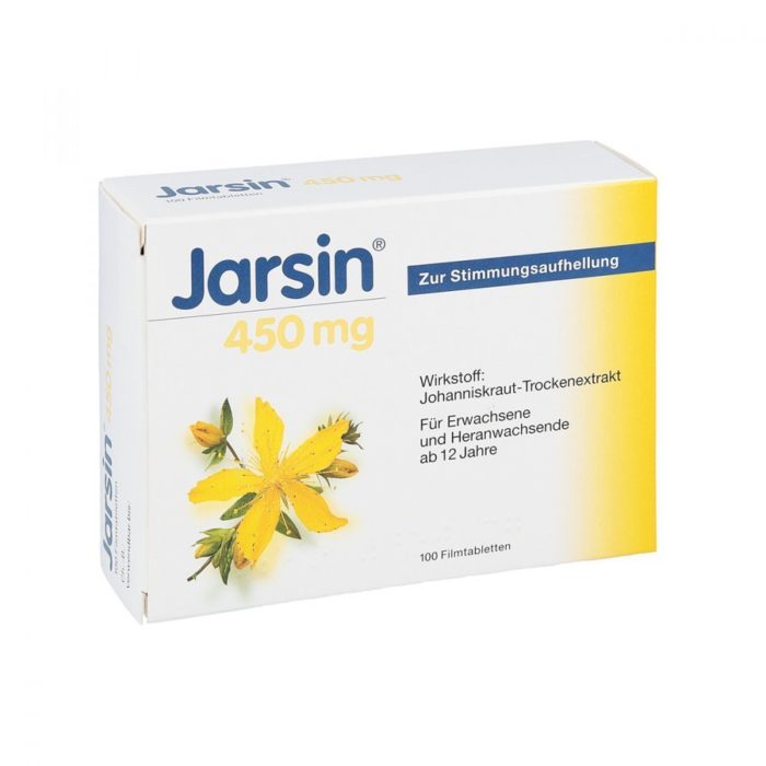 Jarsin - Johanniskraut Stimmungsaufheller, 450mg, 100 Tabletten, Amazon