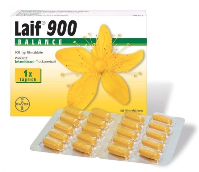Laif 900 Balance - Johanniskrautmittel gegen depressive Verstimmungen, 900mg, 60 Tabletten, Amazon