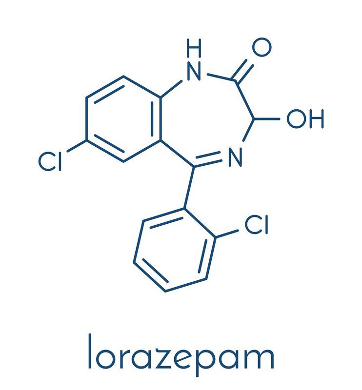 Lorazepam als Benzodiazepin Medikament (© molekuul.be / Fotolia)