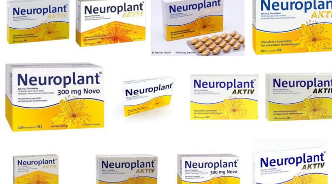 Neuroplant Johanniskraut als AKTIV 600 mg oder 300 mg Novo