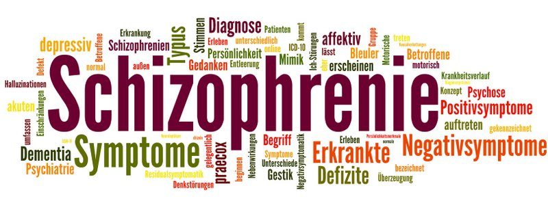 Schlagwörter der Schizophrenie: Paranoide, hebephrene, affektive, katatone, manische, psychotische ... (© fotodo / Fotolia)