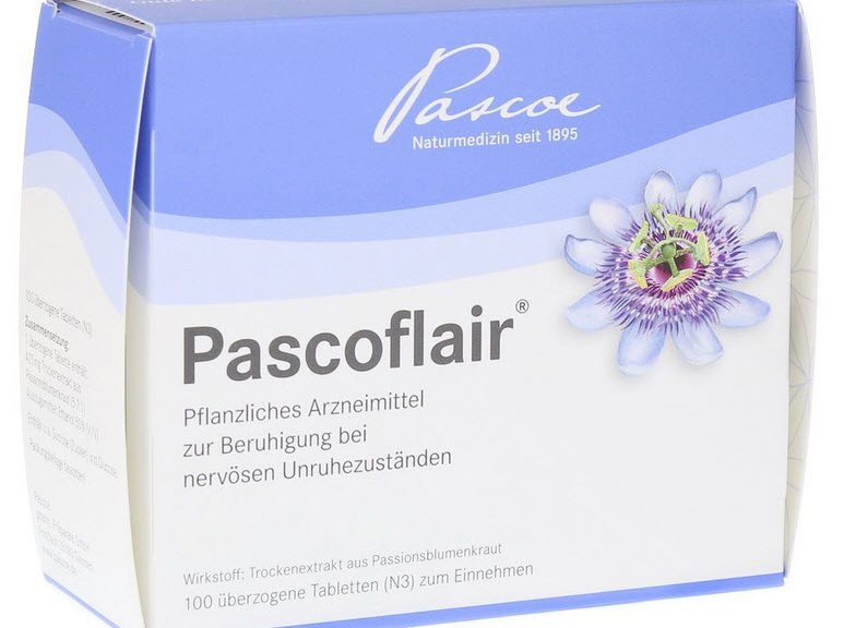 Pascoflair Tabletten - 425mg Trockenextrakt aus Passionsblumen-Kraut