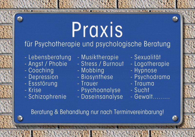 Praxis für Psychotherapie | Mitunter ist es für Patienten gar nicht so einfach, kurzfristig einen Therapieplatz bei einem Psychotherapeuten zu bekommen (© cevahir87 / Fotolia)