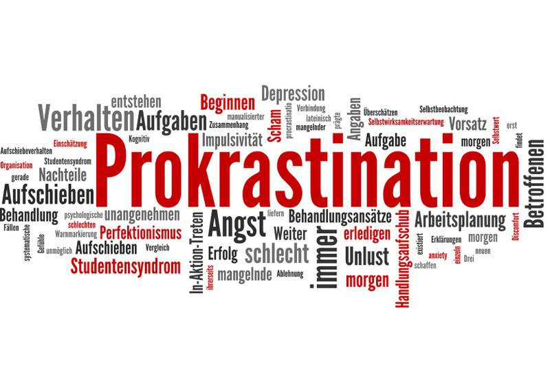 Prokrastination - Aufschieben, Aufschieberitis | Prokrastinieren ist der Fachbegriff für krankhaftes Aufschiebeverhalten (© fotodo / Fotolia)
