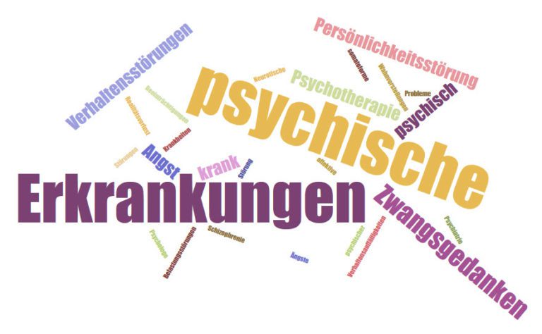 Psychische Erkrankungen / Störungen / Probleme im Überblick
