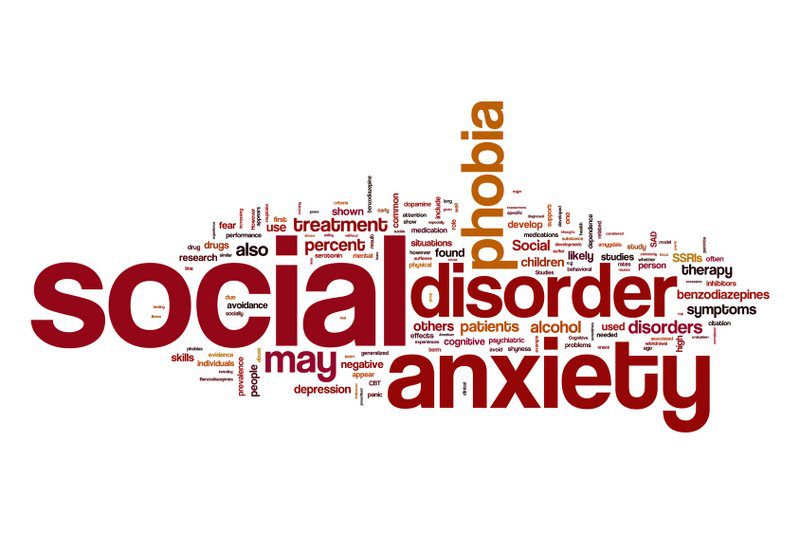 Im Englischen bezeichnet man die Sozialangst / Soziale Angststörung als 'Social anxiety disorder' (© ibreakstock / Fotolia)
