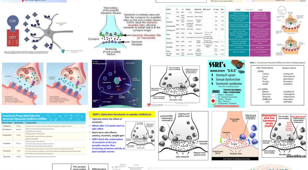 SSRI-Absetzsyndrom beim Absetzen von Antidepressiva des Typs 'Selektive Serotonin-Wiederaufnahmehemmer' (Google Bildersuche Screenshot)