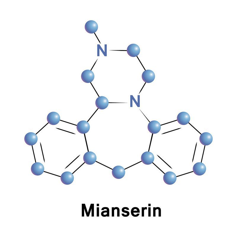 Das Medikament Mianserin ist ein Beispiel für tetrazyklische Antidepressiva. (© lyricsai - stock.adobe.com)
