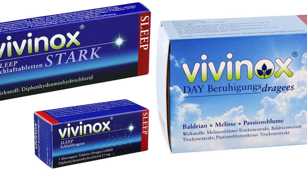 Die 3 Varianten von Vivinox: Beruhigungsdragees, Schlafdragees, Schlaftabletten