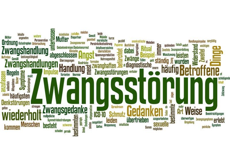 Zwangsstörung / Zwangserkrankungen (© fotodo / Fotolia)